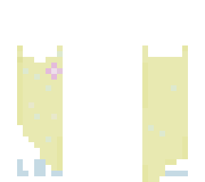 pastel yellow dress (give credit pls)