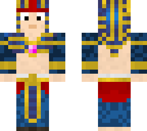 pharaoh jovek (with no shirt) - magenta gem