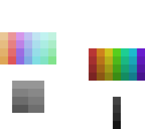 rainbow pallets, if u want