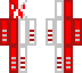 red and white demon creeper