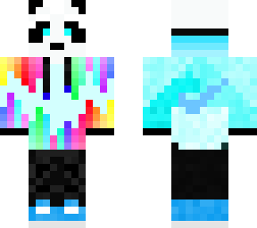 vibrating neon nike panda