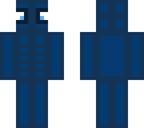 weird blue dude