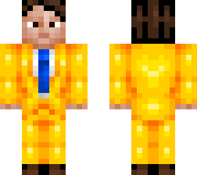 why does the man wear a yellow suit?
