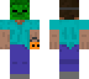 zombie mask steve (halloween)