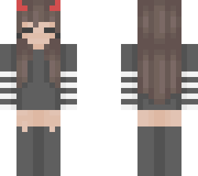 aesthetic girl with brown hair 2