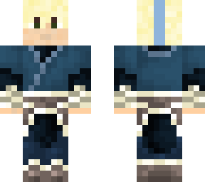 blonde waterbender