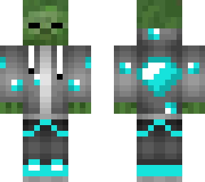 blue diamond boy is a zombie !!!