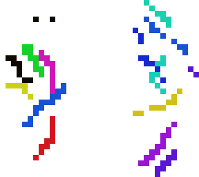 broken blank