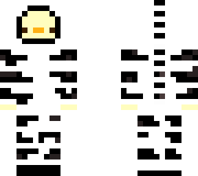 duck in zebra onesie
