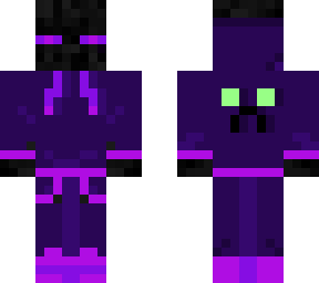enderman con ropa