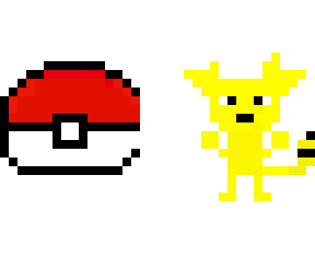 my attempt to make the one and only pikachu