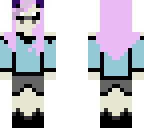panda gurl with a mustache
