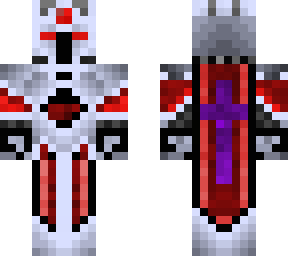 purple and red knight