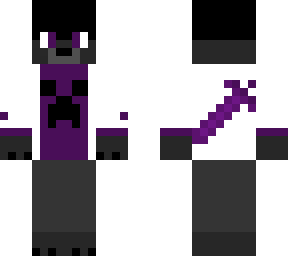 purple gamer wolf