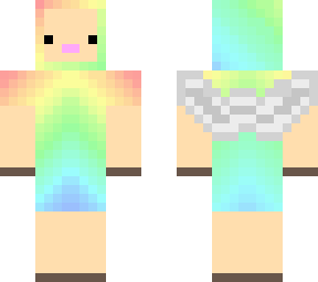 rainbow sheep with wings