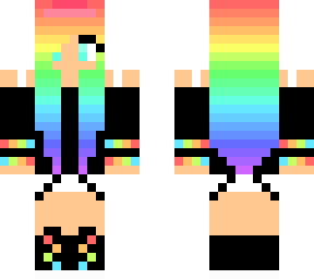 rainbow skin