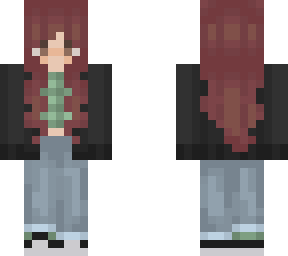 red haired sk8er galpal