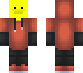 red hoodie duck