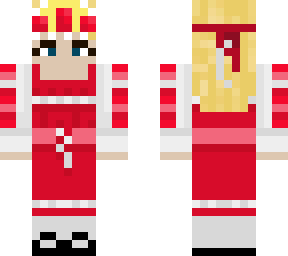 sarafan w/ kokoshnik (traditional russian)