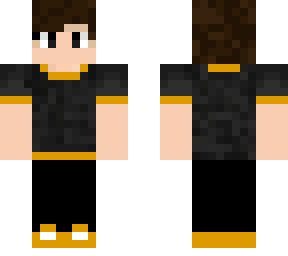 simple orange boy