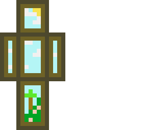 view from an old window