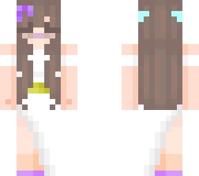 white dress flufff