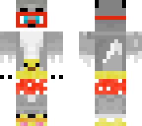 wolf with a swimsuit 2.0