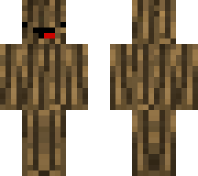 wood camouflage with skeppy's face