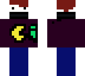 bandit with a pac man shirt
