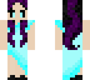 blue dress
