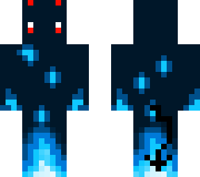 blue flame demon