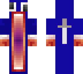 blue unspeakable with sword