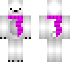 cute polar bear using shading technique