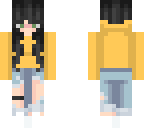 cute yellow hood