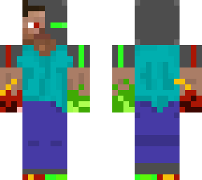 cyborg steve + flame & poison powers remastered
