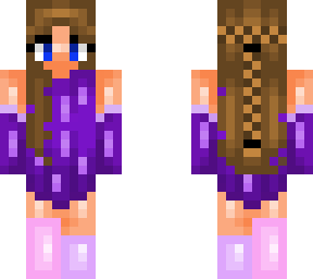 flowing purple
