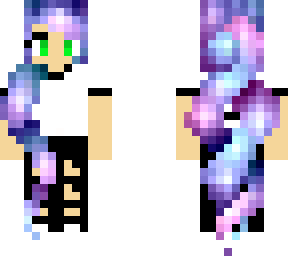 galaxy girl by larue on skinseed. edit by viktory18