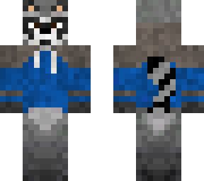hoodie racoon by alendro thick arms