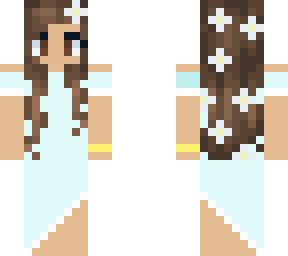 light blue flower dress