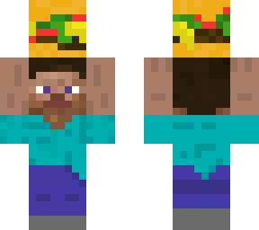 litlle steve with his burger