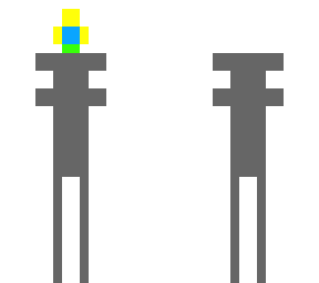 mini noob in a robot