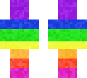 rainbow person