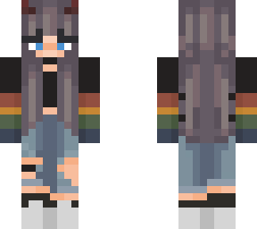rainbow pride demon thing