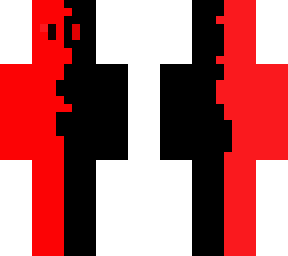 red and black