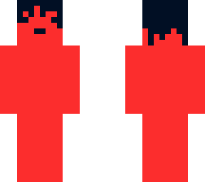 red base with hair