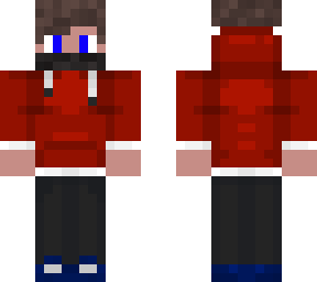 red hoodie teen