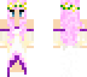 summergum in a wedding dress