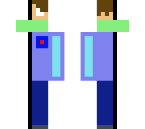 the blue target