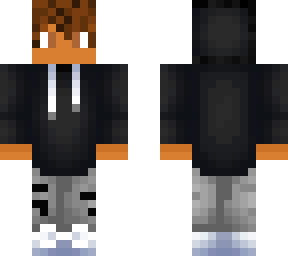 white-striped hoodie