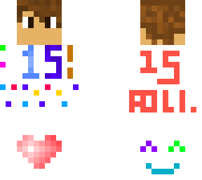 15 followers! 1st skin